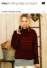 Knitting Pattern - Rico 195 - Creative Melange Chunky - Sweaters